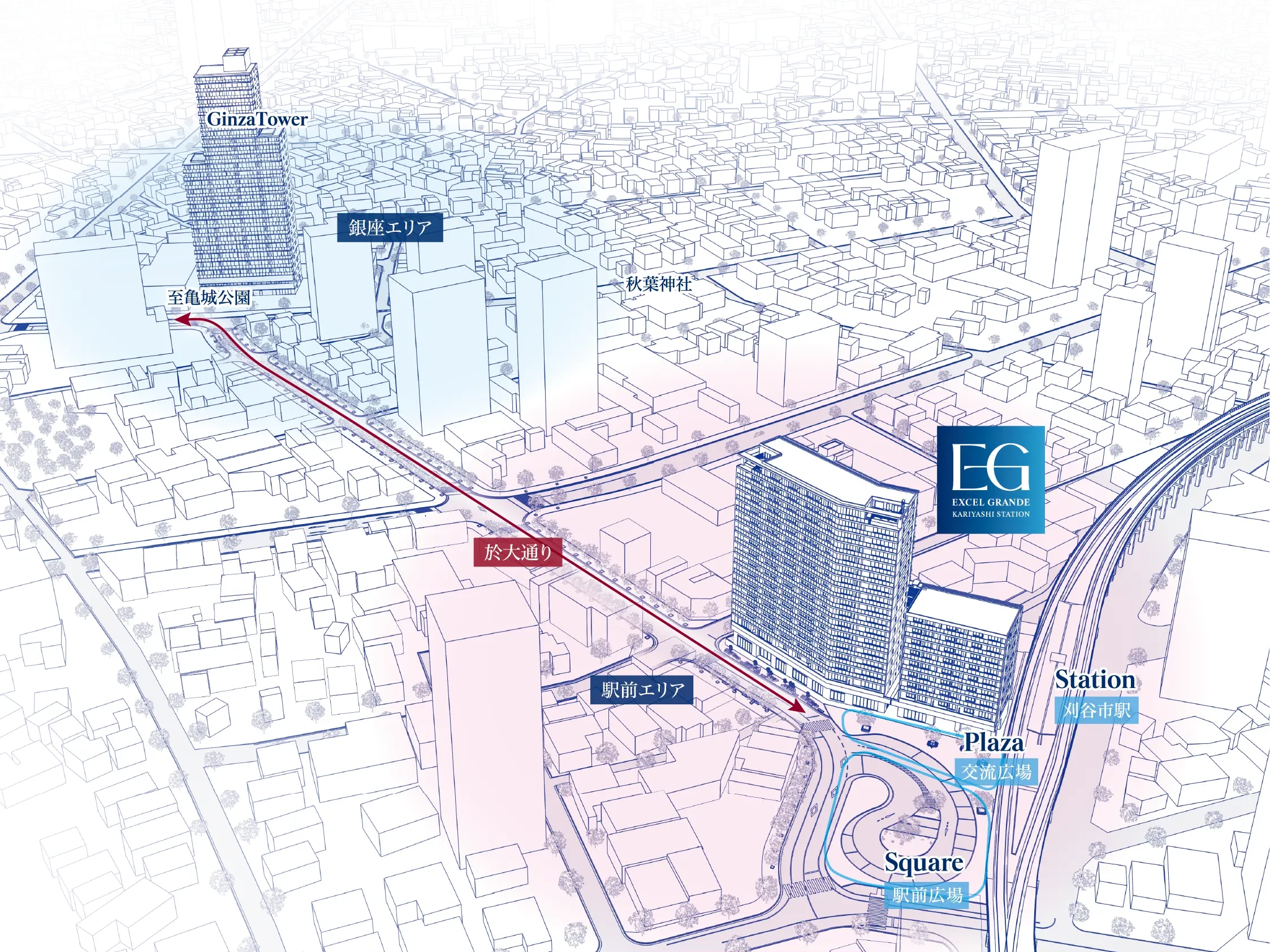 計画地周辺イメージイラスト